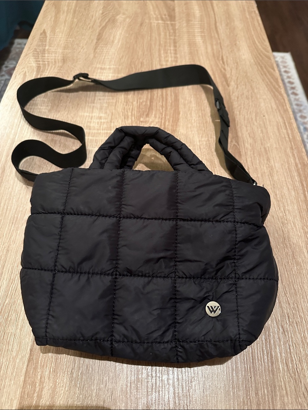 Puffer crossbody bag
